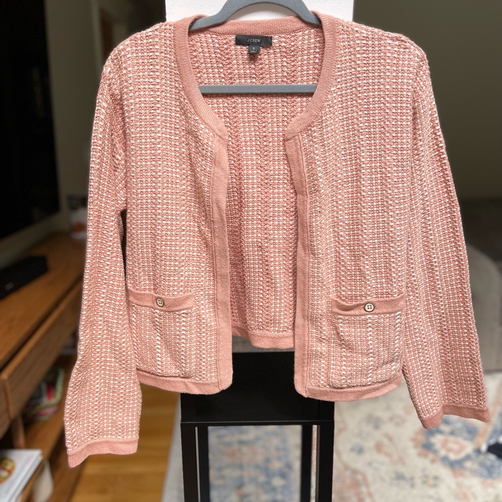 Jcrew tweed sweater